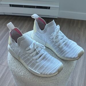 Adidas Mens White Sneakers